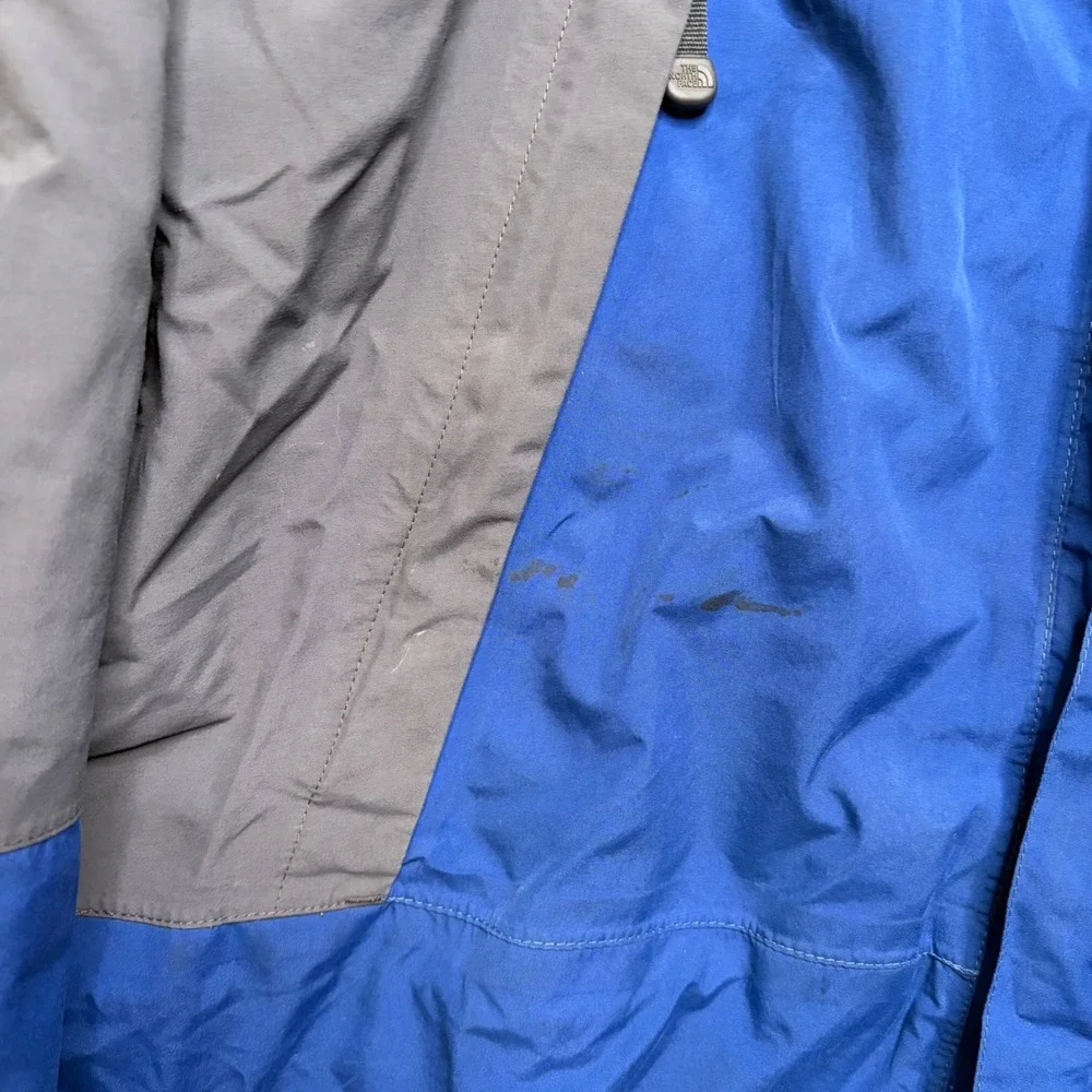 The North Face Mountain Jacket Mens M Blue Gore-Tex Vintage 90s Waterproof Shell